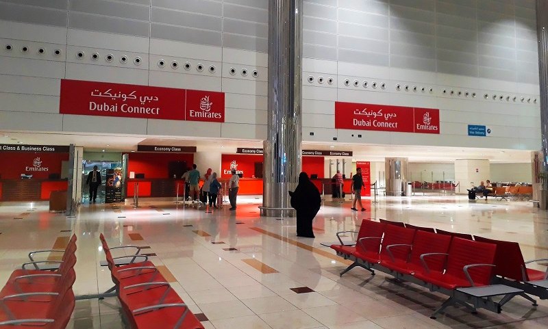 O serviço Dubai Connect da Emirates Airlines é oferecido a todos os passageiros