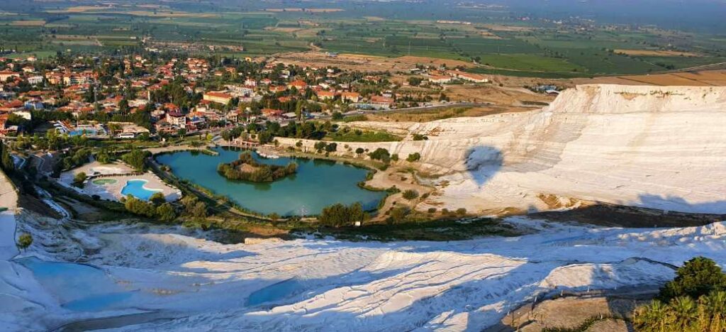 Passeio de balão em Pamukkale