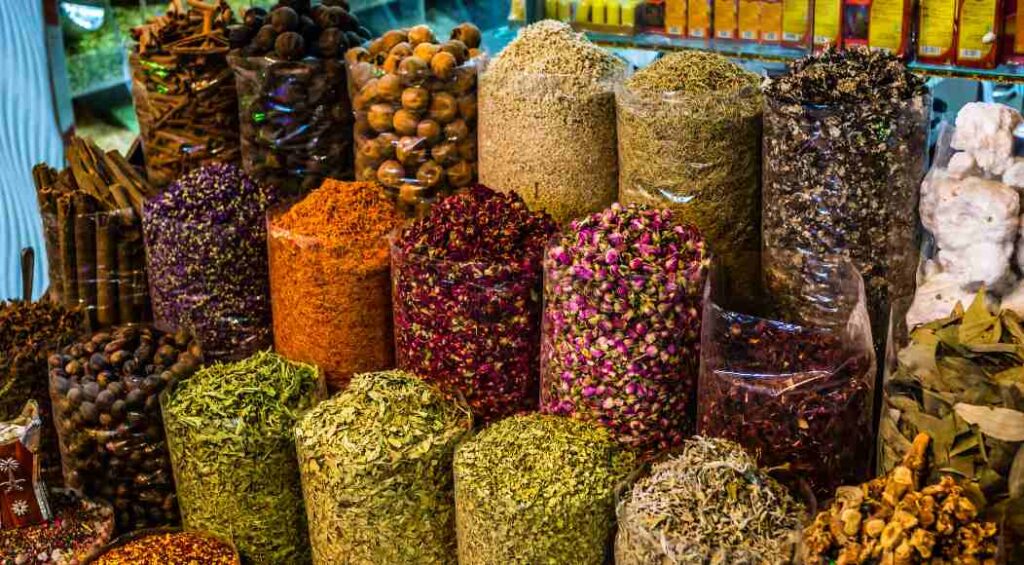 Mercado de Especiarias em Dubai