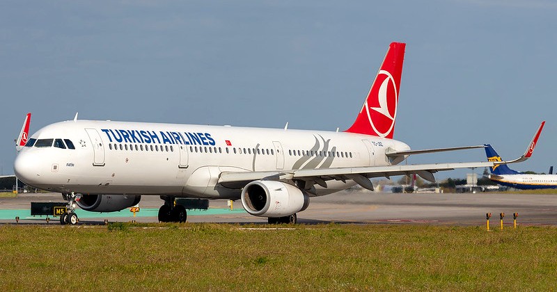 A aeronave Airbus A330 da Turkish Airlines